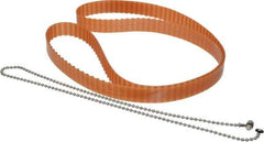 Mini-Skimmer - 24" Reach Oil Skimmer Belt - 24-1/2" Long Cogged Belt, For Use with Belt Oil Skimmers - Exact Tool & Supply