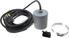 Berkeley - 115 AC Volt, Sump, Sew and Eff, Float Switch - 20 Ft. Cord Length, PVC - Exact Tool & Supply