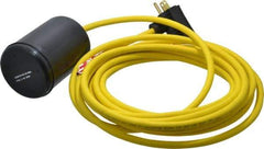 Berkeley - 115 AC Volt, High Temp, Float Switch - 15 Ft. Cord Length, Polypropylene - Exact Tool & Supply