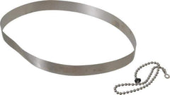 Mini-Skimmer - 8" Reach Oil Skimmer Belt - 7-7/8" Long Flat Belt, For Use with Belt Oil Skimmers - Exact Tool & Supply