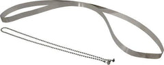 Mini-Skimmer - 24" Reach Oil Skimmer Belt - 24-1/2" Long Flat Belt, For Use with Belt Oil Skimmers - Exact Tool & Supply