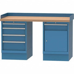 LISTA - Stationary Workstations Type: Work Bench Load Capacity (Lb.): 1,000 - Exact Tool & Supply