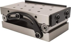Interstate - 6" Long x 3-1/4" Wide x 1-5/16" High, Sine Plate - 13 Holes - Exact Tool & Supply