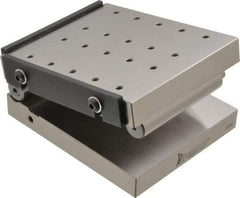 Interstate - 6" Long x 6" Wide x 2" High, Precision Sine Plate - Square to within 0.0002", 20 Holes - Exact Tool & Supply