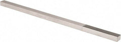 Made in USA - Super Fine, 1-1/2" Length of Cut, Single End Diamond Hone - 400 Grit, 1/4" Wide x 3/16" High x 6" OAL - Exact Tool & Supply