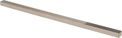 Made in USA - Super Fine, 1-1/2" Length of Cut, Single End Diamond Hone - 600 Grit, 1/4" Wide x 3/16" High x 6" OAL - Exact Tool & Supply
