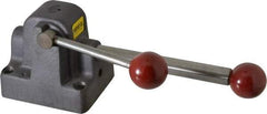 Heinrich - 3-11/16" Base Width/Diam, Work Positioner - 10" Bar Length, 4-1/4" Base Length, 3-15/16" Max Height, Model Number 9-PA - Exact Tool & Supply