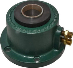 Eagle Rock - Series 5C, 1-1/16" Collet Capacity, Horizontal Standard Collet Holding Fixture - Air Activated, 5-1/2" Base Diam Width, 3-1/4" High - Exact Tool & Supply