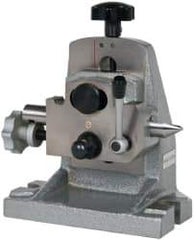 Phase II - 3.5000 to 4.0000" Centerline Height, Tailstock - Adjustable, 5C Compatible Collet Series, Use with Collet Index Fixtures - Exact Tool & Supply