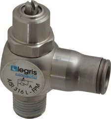 Legris - 1/8 Flow Control Elbow Valve - Exact Tool & Supply
