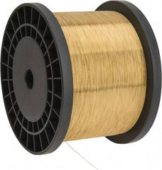 Global EDM - Brass Hard Grade Electrical Discharge Machining (EDM) Wire - 99 Lbs. Max Tensile Strength - Exact Tool & Supply