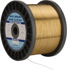 Global EDM - Brass Hard Grade Electrical Discharge Machining (EDM) Wire - 99 Lbs. Max Tensile Strength - Exact Tool & Supply
