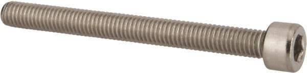 Value Collection - 1 to 17mm ER40 Coolant Collet - Grade 316 Stainless Steel, 2" Length Under Head - Exact Tool & Supply