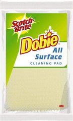 3M - 4" Long x 2-1/2" Wide x 1/2" Thick Sponge - Light-Duty, White - Exact Tool & Supply