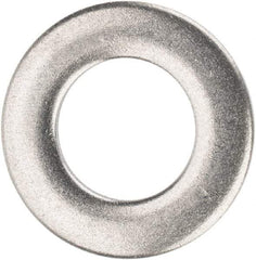 Value Collection - M7 Screw, Grade 18-8 Stainless Steel Standard Flat Washer - 7.4mm ID x 14mm OD, 1.6mm Thick, Plain Finish - Exact Tool & Supply
