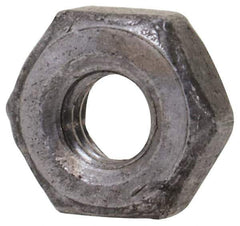 Value Collection - M2.5x0.45 Steel Right Hand Hex Nut - 4mm Across Flats, 1.6mm High, Uncoated - Exact Tool & Supply