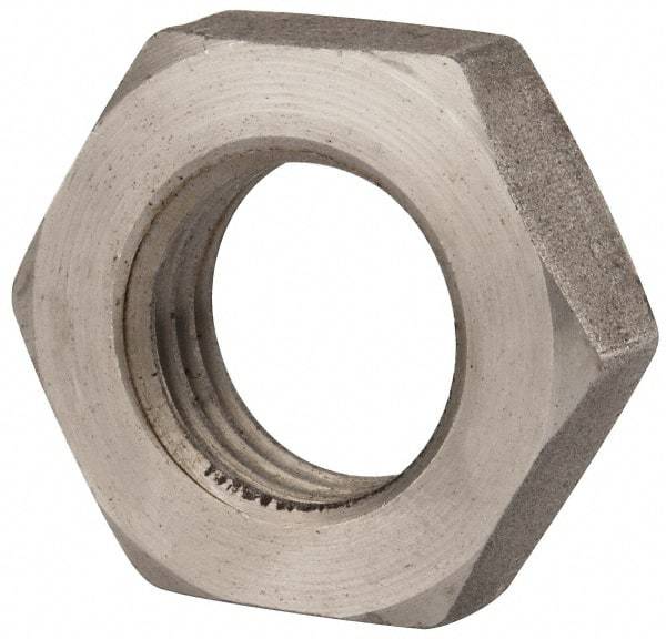 Value Collection - M36x4.00 Steel Right Hand Hex Jam Nut - 55mm Across Flats, 18mm High, Uncoated - Exact Tool & Supply