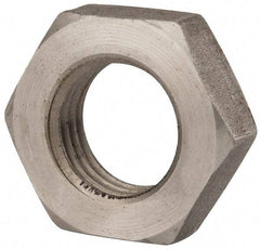 Value Collection - M36x4.00 Steel Right Hand Hex Jam Nut - 55mm Across Flats, 18mm High, Uncoated - Exact Tool & Supply