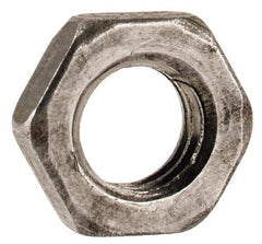 Value Collection - M5x0.80 Steel Right Hand Hex Jam Nut - 8mm Across Flats, 2.7mm High, Uncoated - Exact Tool & Supply