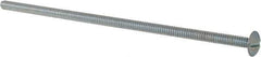 Value Collection - #6-32 UNC, 4" Length Under Head Slotted Drive Machine Screw - Truss Head, Grade 2 Steel, Zinc-Plated Finish, Without Washer - Exact Tool & Supply