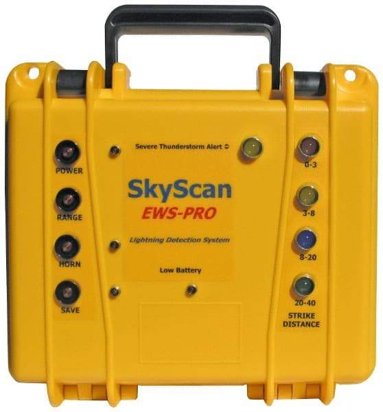 SkyScan - Weather Detectors & Alarms Type: Lightning Detector Range (Miles): 40 - Exact Tool & Supply