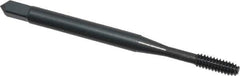 OSG - #4-40 UNC H4 Thread Limit Modified Bottoming Thread Forming Tap - Cobalt, Oxide Finish, 1-7/8" OAL, 9/16" Thread Length, Right Hand Thread, Series HY-PRO NRT - Exact Tool & Supply