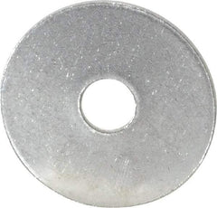 Value Collection - #6 Screw, Grade 316 Stainless Steel Fender Flat Washer - 9/64" ID x 5/8" OD, 0.038" Thick, Plain Finish - Exact Tool & Supply