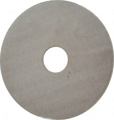 Value Collection - #10 Screw, Grade 316 Stainless Steel Fender Flat Washer - 0.223" ID x 1" OD, 0.04" Thick, Plain Finish - Exact Tool & Supply