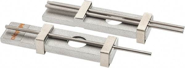 Mitutoyo - 12 TPI, 0.08 Inch Pitch, 2-1/4 Inch Long, Thread Pitch Diameter Measuring Wire - 0.0481 Inch Nominal Best Wire Diameter, 0.0751 Inch Nominal Constant, 3 Pieces - Exact Tool & Supply