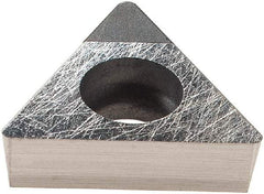 Komet - TOGX090204 Grade CBN57 CBN Boring Insert - Uncoated, 60° Triangle, 8° Relief Angle, 5.6mm Inscr Circle, 2.5mm Thick, 0.4mm Corner Radius - Exact Tool & Supply