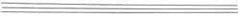 Van Keuren - 80 TPI, 0.0125 Inch Pitch, 2 Inch Long, Thread Pitch Diameter Measuring Wire - 0.0072 Inch Nominal Best Wire Diameter, 0.0108 Inch Nominal Constant, 3 Pieces - Exact Tool & Supply