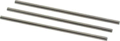 Van Keuren - 8 TPI, 1/8 Inch Pitch, 2 Inch Long, Thread Pitch Diameter Measuring Wire - 0.0722 Inch Nominal Best Wire Diameter, 0.1083 Inch Nominal Constant, 3 Pieces - Exact Tool & Supply