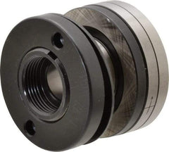 Sopko - 1-3/4" Long x 2-1/4" Wide Balancing Wheel Adapter - 1" Arbor Hole x 1/4" Min Wheel Width - Exact Tool & Supply