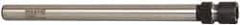 Kennametal - 0.51mm to 7.11mm Capacity, 1.04" Projection, Straight Shank, ER11 Collet Chuck - 177.8mm OAL, 1/2" Shank Diam - Exact Tool & Supply