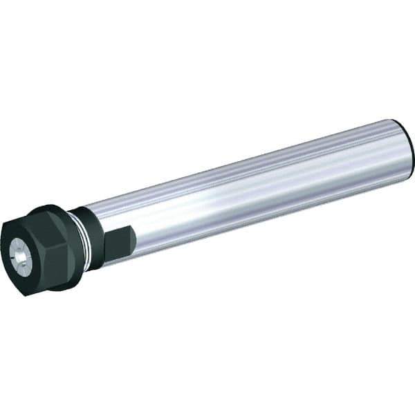 Kennametal - 0.02" to 1/2" Capacity, 1-3/4" Projection, Straight Shank, ER20 Collet Chuck - 177.8mm OAL, 1" Shank Diam - Exact Tool & Supply