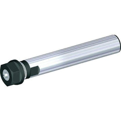 Kennametal - 0.02" to 1/2" Capacity, 1-3/4" Projection, Straight Shank, ER20 Collet Chuck - 177.8mm OAL, 1" Shank Diam - Exact Tool & Supply