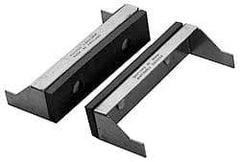 Yost Vises - 5-1/2" Jaw Width, Aluminum Vise Jaw Cap - Press On Attachment - Exact Tool & Supply