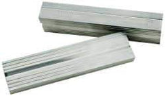 Wilton - 4" Jaw Width, Aluminum, Vise Jaw Cap - Magnetic Attachment - Exact Tool & Supply