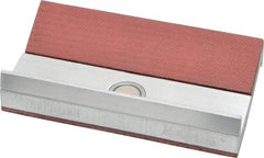 Wilton - 4" Jaw Width, Fiber Covered Aluminum, Vise Jaw Cap - Magnetic Attachment - Exact Tool & Supply
