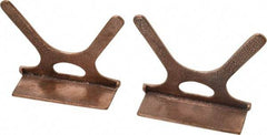 Wilton - 3-1/2" Jaw Width, Copper, Vise Jaw Cap - Exact Tool & Supply