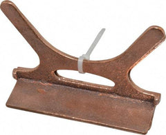 Wilton - 4-1/2" Jaw Width, Copper, Vise Jaw Cap - Exact Tool & Supply