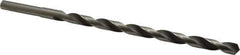Michigan Drill - 35/64" Drill, 118° Point, High Speed Steel Silver Deming & Reduced Shank Drill Bit - Oxide Finish, 12" OAL, Straight Shank, 9" Flute Length, Right Hand Cut, Standard Point, Spiral Flute, Regular Spiral - Exact Tool & Supply
