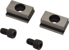 Kurt - 11/16" Base Width, 1/2" Slot Width, 1/4" Fastener Diam Compatibility, Step Fixture Key - 7/32" Slot Height, 0.12" Base Height, 1" OAL x 11/16" Overall Width x 3/8" Overall Height - Exact Tool & Supply