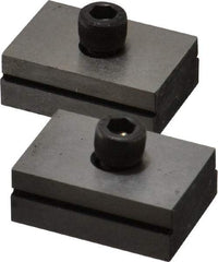 Kurt - 13/16" Base Width, 7/8" Slot Width, 1/4" Fastener Diam Compatibility, Step Fixture Key - 5/32" Slot Height, 17/64" Base Height, 1-1/4" OAL x 7/8" Overall Width x 7/16" Overall Height - Exact Tool & Supply