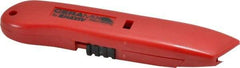 Shaviv - 3 Piece Ceramic Blade Hand Deburring Tool Set - Q10 Blade, Plastic Handle, For Straight Edges - Exact Tool & Supply