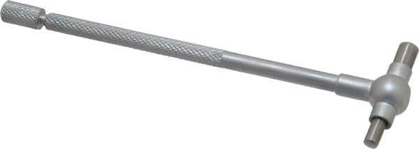 SPI - 3/4 to 1-1/4 Inch, 4.4 Inch Overall Length, Telescoping Gage - 4 Inch Long Handle, Hardened Tool Steel, Satin Chrome Finish - Exact Tool & Supply