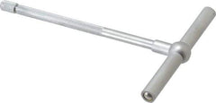 SPI - 3-1/2 to 6 Inch, 5-7/8 Inch Overall Length, Telescoping Gage - 5 Inch Long Handle, Hardened Tool Steel, Satin Chrome Finish - Exact Tool & Supply