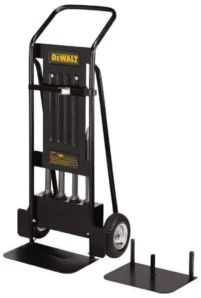 DeWALT - Hammer Truck - Swept Back, Continuous Handle, Steel, Semi-Pneumatic Wheels - Exact Tool & Supply