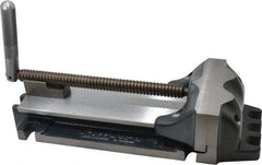 Cardinal Tool - 8" Jaw Opening Capacity x 2" Throat Depth, Horizontal Drill Press Vise - 6" Wide Jaw, Stationary Base, Rapid Action, 17" OAL x 3-7/8" Overall Height, Steel - Exact Tool & Supply