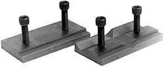 Cardinal Tool - 4" Wide x 1.5mm High, Step Vise Jaw - Hard, Steel, Fixed Jaw, Compatible with 4" Vises - Exact Tool & Supply